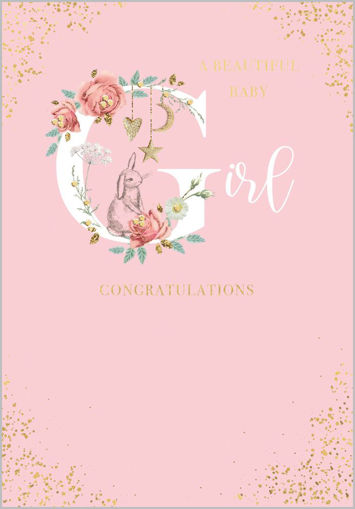 Picture of BEAUTIFUL BABY GIRL CARD